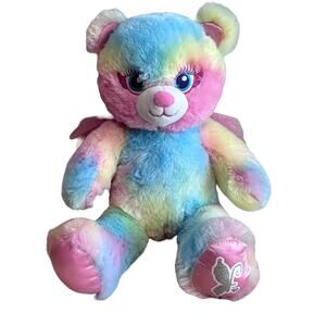 Build-A-Bear Pastel Bear Fairy Friend with Wings
